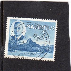 Mauritius Geo V l Used
