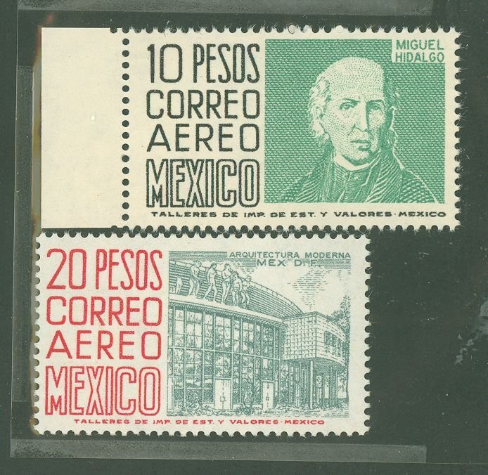 Mexico #C297-8 Mint (NH)