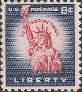 # 1041 MINT NEVER HINGED ( MNH ) STATUE OF LIBERTY    