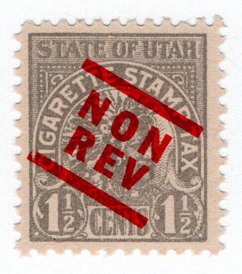 (I.B) US Revenue : Cigarette Tax 1½c (Utah)