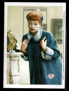 Gambia 2000 - I Love Lucy - Souvenir Stamp Sheet - Scott #2205 - MNH