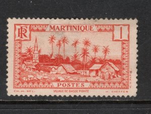 Martinique   Scott#  133  unused  NO GUM