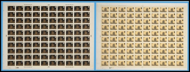 1973 8p & 10p Parliamentary Conference Full Set of Full sheets Unmounted Mint 