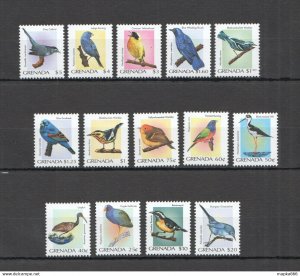 2000 Grenada Fauna Birds #4476-89 Michel 60 Euro 1Set ** Nw0019