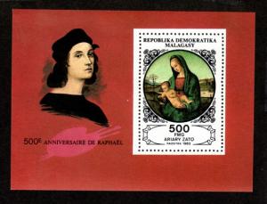 Malagasy # 665 Mint S/S Raphael!