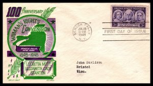 US 959 Progress For Women Cachet Craft Boll Typed FDC