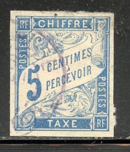 French Colonies # J15, Used. CV $ 1.60
