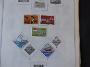 Barbados 1852-1992 Stamp Collection on Scott Album Pages