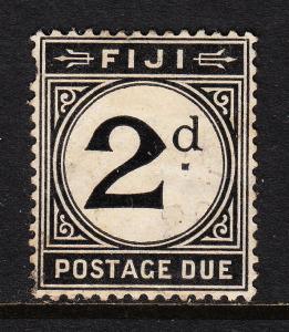 FIJI — SCOTT J9 — 2d POSTAGE DUE — USED — SCV $22.50