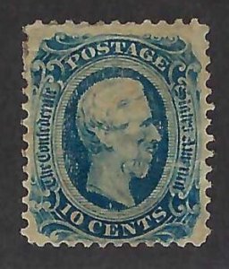 CSA Scott #11E Mint Hinged F-VF