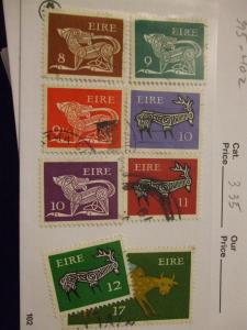 Ireland #395-402 set  used