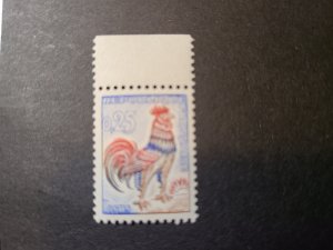 FR S#1024 25f 03/12/1962 Galic Cock