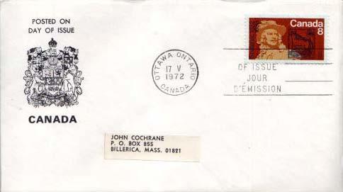 Canada, First Day Cover