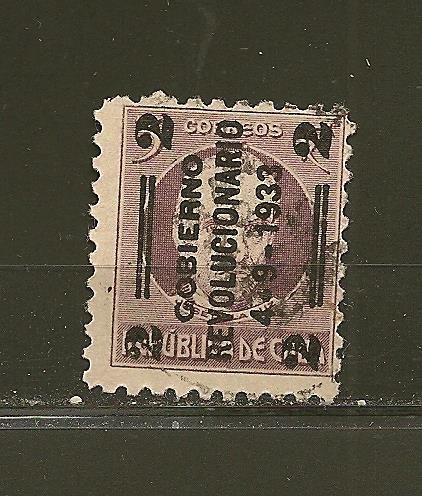 Cuba 318 Surcharged 1933 Used