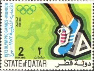 Qatar; 1972: Sc. # 304:  MH Single Stamp