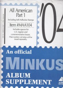 Minkus All American Part 1 Issues Through 2004