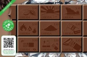 Liberia 2011 - Chocolate Delicacies - Sheet of 9 stamps - Scott #2740 - MNH