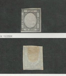 Two Sicilies - Italy, Postage Stamp, #21 Mint Hinged, 1861