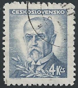 Czechoslovakia #297A 4k Pres Masaryk