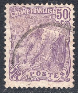 FRENCH GUIANA SCOTT 71