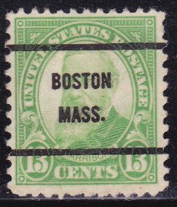 Precancel - Boston, MA PSS 694-61 Bureau Issue