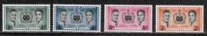 Samoa Scott #'s 233 - 236 MNH