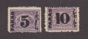 Egypt - Sc# 27 & 28 mint no gum            /            Lot 1223704