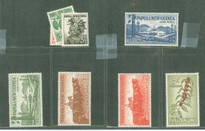 Papua New Guinea #139-146  Single (Complete Set)