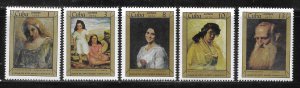 Cuba 1858-1862 Paintings set MNH