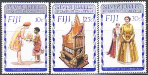 Fiji#371-73, MNH cpl set, VF, SCV-$1.90