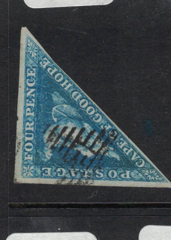 Cape of Good Hope Triangle SG 4a VFU (13dwc)