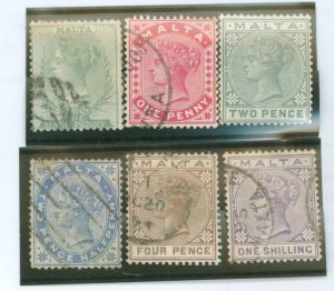 Malta #8-13 Used Single (Complete Set)