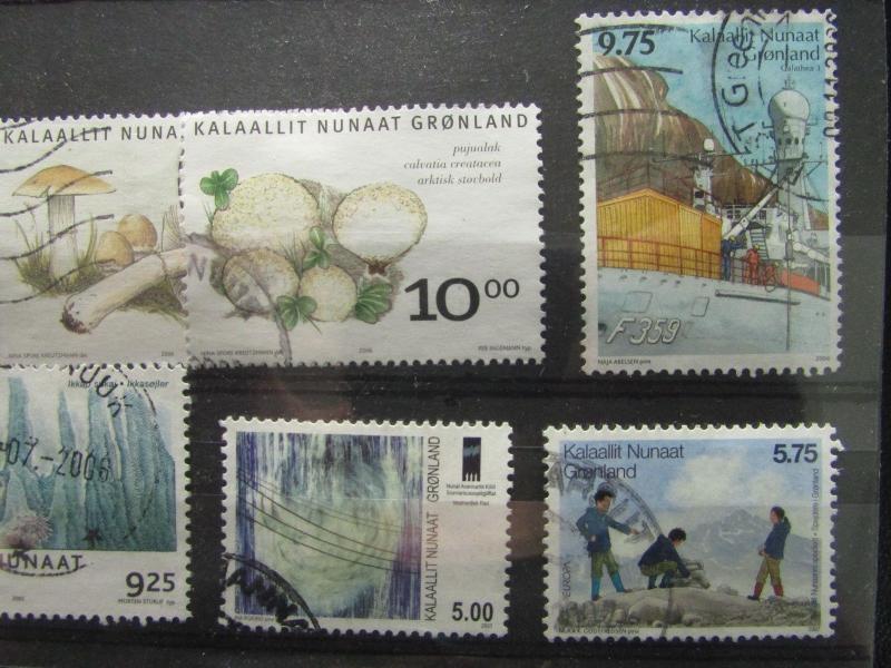 2005-2007 Greenland SC #452//493 Gronland asst used stamps