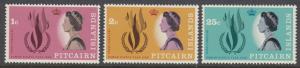 Pitcairn Islands 88-90 mnh