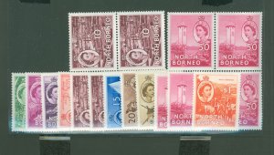 North Borneo #263-272  Multiple