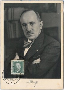 57137 - Czechoslovakia - POSTAL HISTORY: MAXIMUM CARD 1937 - POLITICS Beneš-