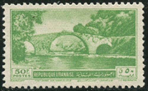 Lebanon 1950 Cedar & Aqueduct set Sc# 234-42 mint