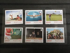 Jersey - Postfris/MNH - Complete set Island Games 2015