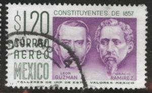 MEXICO Scott C237 used 1956 airmail  stamp