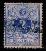 Belgium -  #41 Numeral (Perf 14) - Used