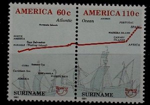 Suriname 899a MNH Columbus route SCV11