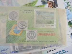 CUBA, Excellent accumulation of Souvenir Sheets & other Stamps