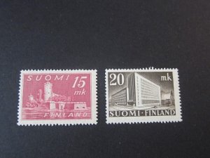 Finland 1945 Sc 247-8 set MH