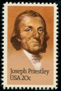 2038 US 20c Joseph Priestly, MNH