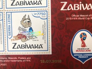 2018 Sierra Leone Overloaded FRANCE CHAMPION FIFA World Cup Russia Football-
