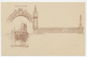 Postal stationery Azores Tower St. Maria 
