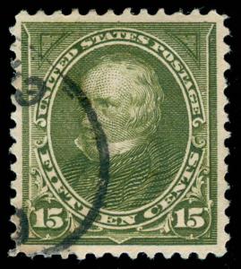 MOMEN: US STAMPS #284 USED XF