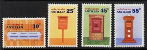 Netherlands Antilles 568-71 MNH Mailboxes