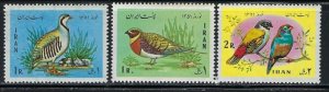 Iran 1638-40 MNH 1972 Birds (an4856)