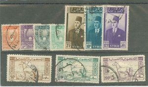 Syria #315-27 Used Single (Complete Set)